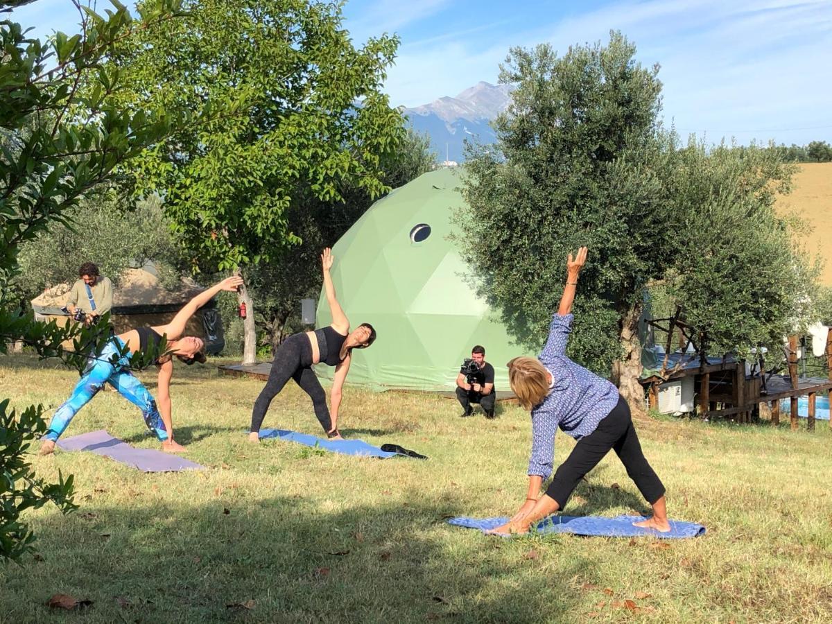 Cerchio Del Desiderio Glamping Retreat Otel Pescara Dış mekan fotoğraf
