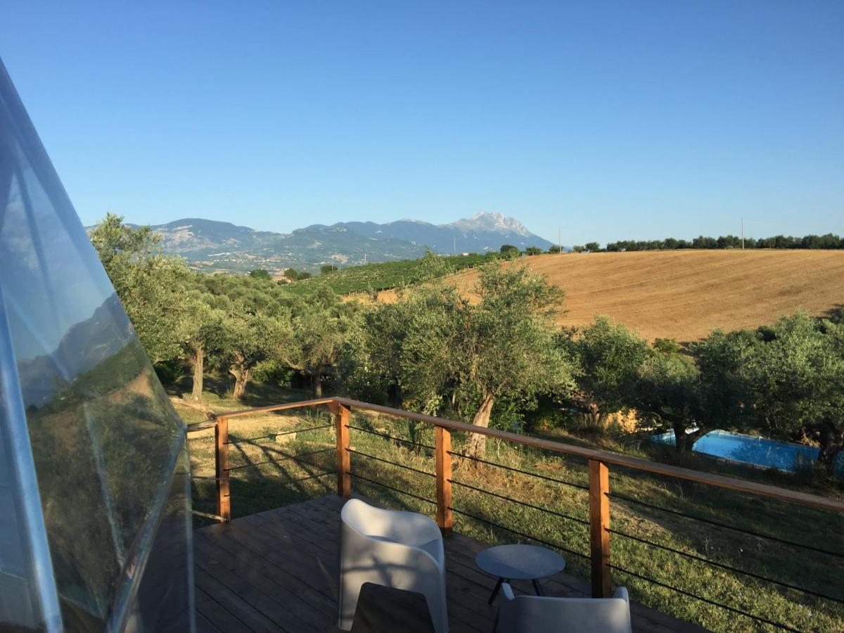 Cerchio Del Desiderio Glamping Retreat Otel Pescara Dış mekan fotoğraf